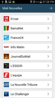 Mali News android App screenshot 7